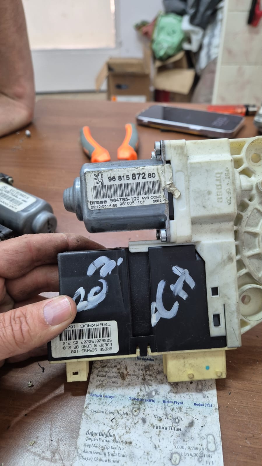 PEUGEOT CAM MOTORU 9681587280